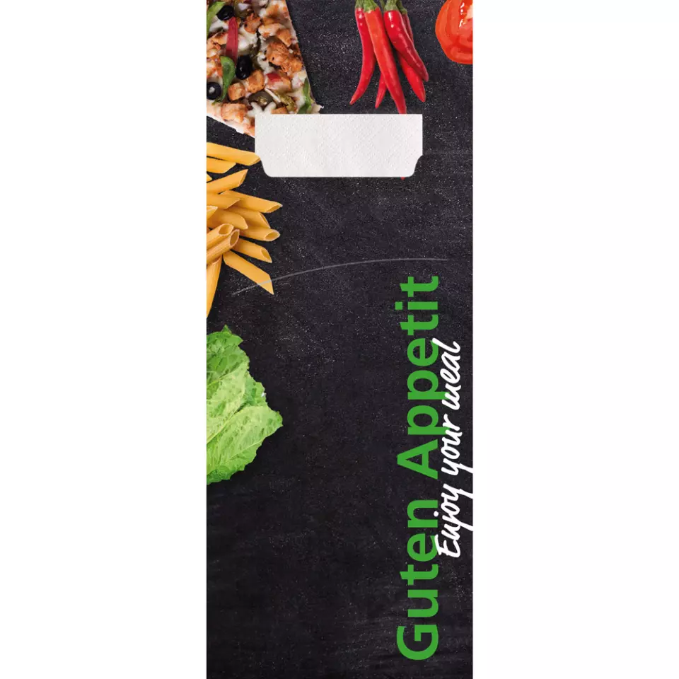 HygoStar 30610, Eleganza Paper Cutlery Pouches, FSC®-mix, image 2, gallery thumbnail