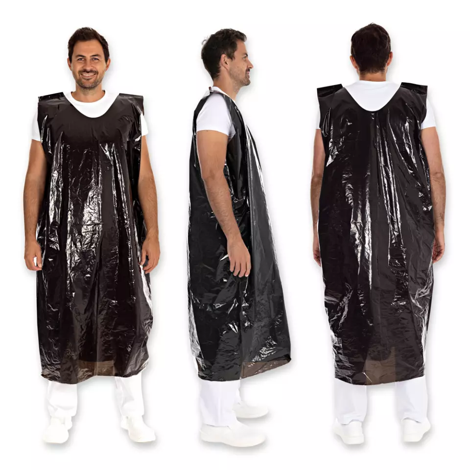 HygoStar 23613, LDPE Aprons, 30 my, image 2, gallery thumbnail