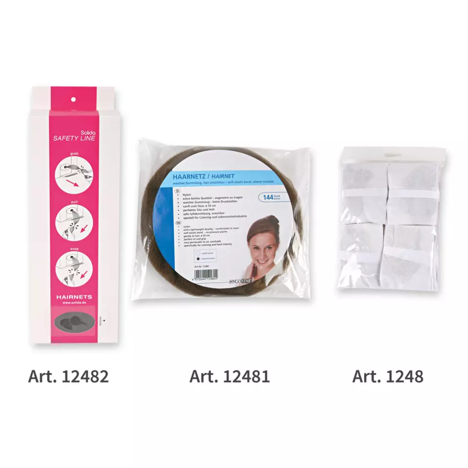 Hygostar 1246, Nylon Hair Nets, image 5, gallery thumbnail