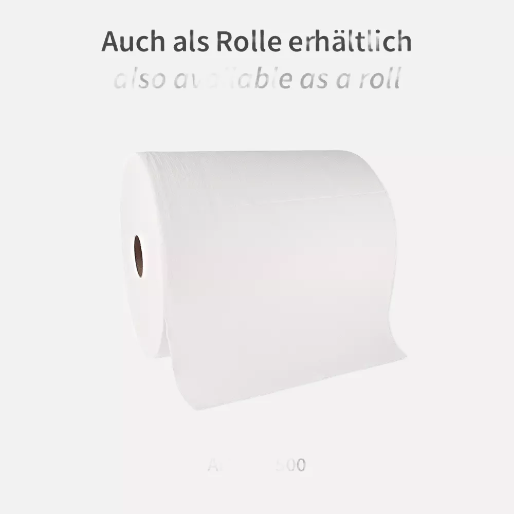 HygoClean 317510, Spunlace Cleaning Cloths, Pleated, White, image 6