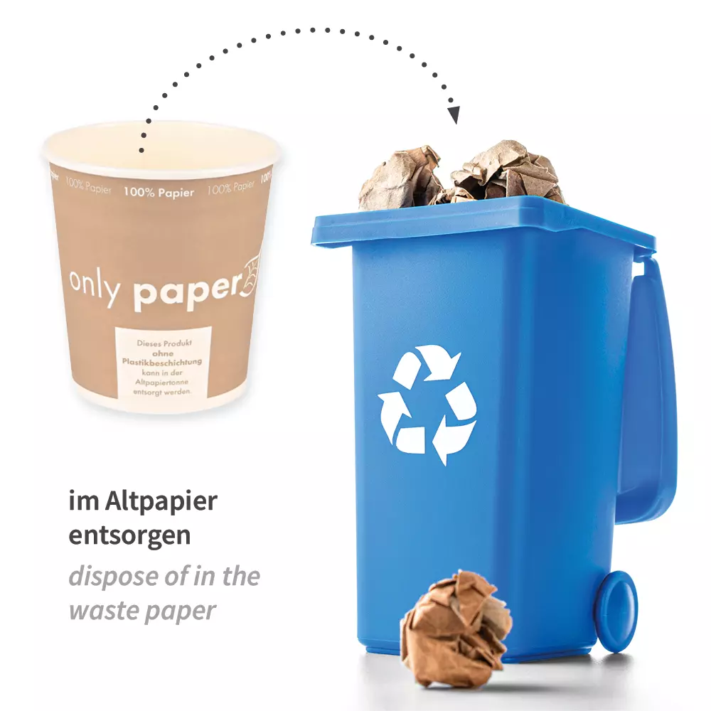 NATUREStar 418235, Bio-Hartpapier-Suppenbecher, 200 ml, ø 90 mm, image 4