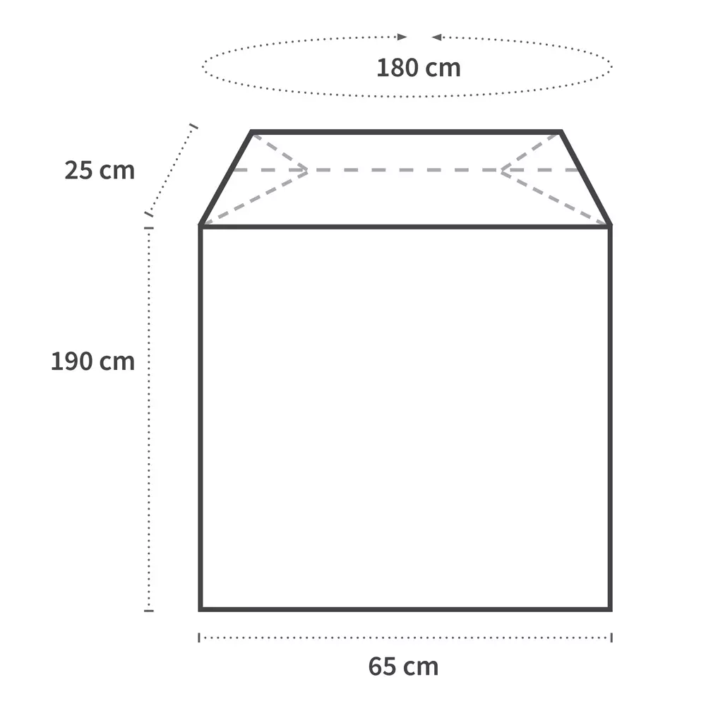HygoStar 52201, HDPE Covers, 1900 x 650 mm, Transparent, image 6