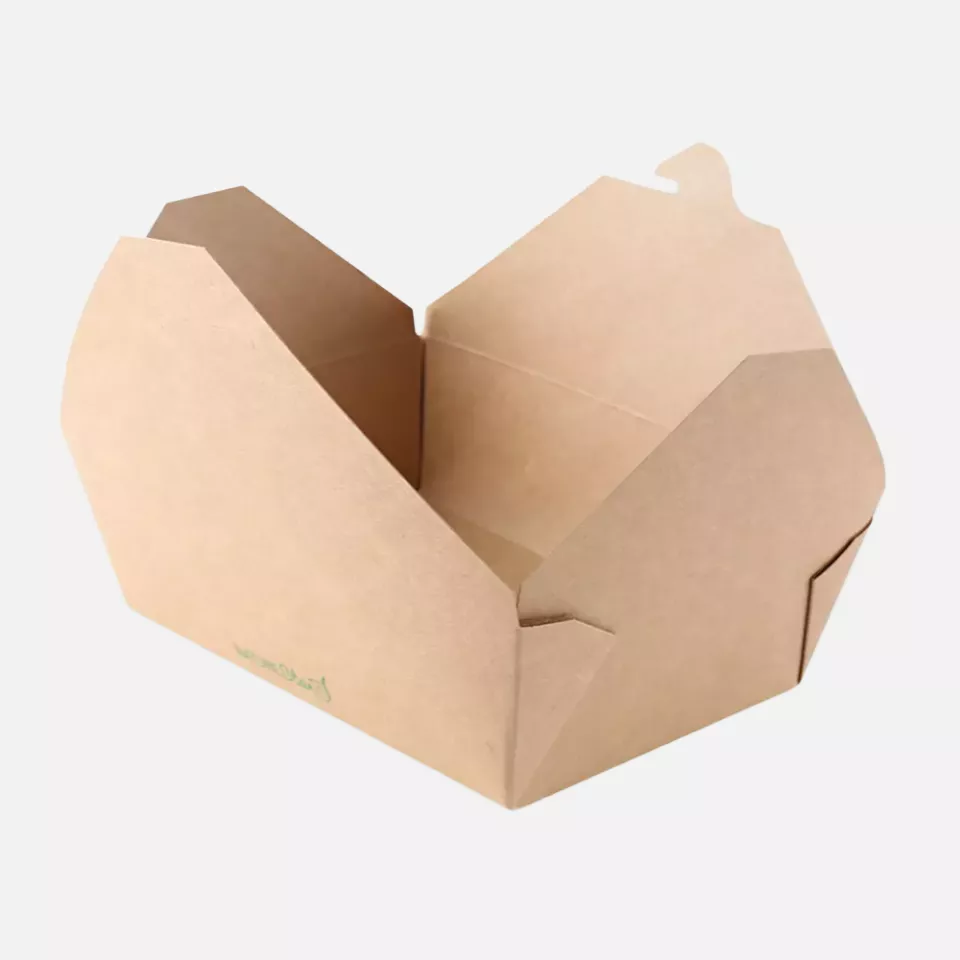 NATUREStar 417321, Menu Bio-Menüboxen, 215 x 162 x 64 mm, Kraftpapier/PE, FSC®-Mix, image 4, gallery thumbnail