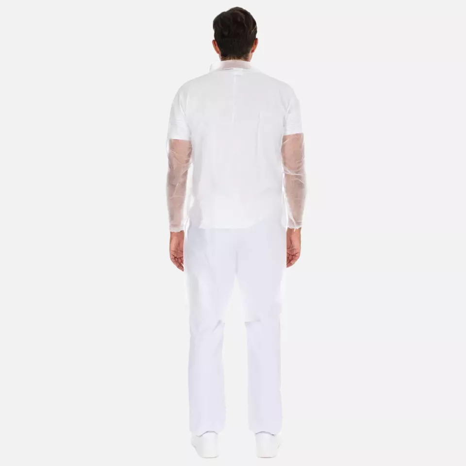 HygoNorm 27409P, Light PP Visitor Gowns with Push Buttons, image 3, gallery thumbnail