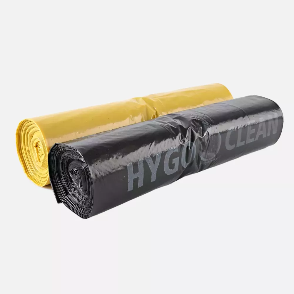 HygoStar 32318, Light Waste Bags, 240 l, Yellow, LDPE, Roll, image 2