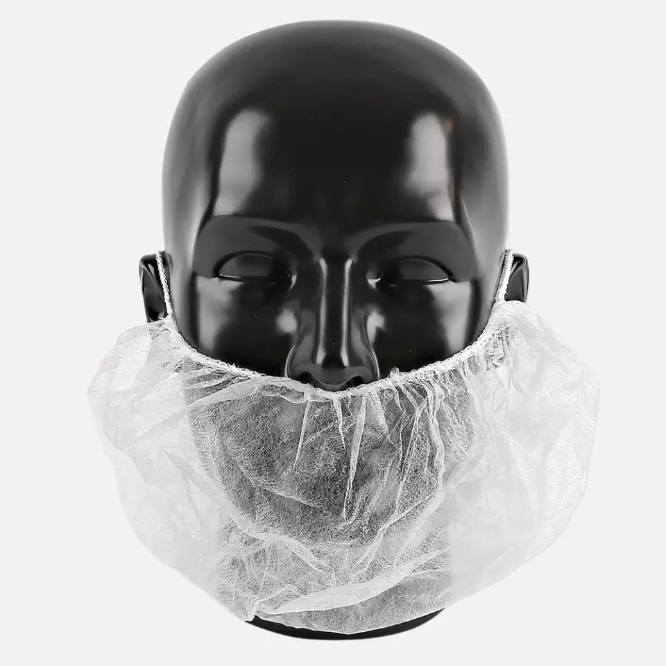 HygoStar 29220, PP Bartschutz mit Ohrschlaufen, Weiß, image 2, gallery thumbnail