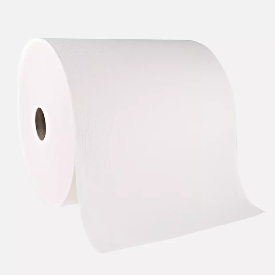 HygoClean 317410, Premium Airlaid Wiping Cloths, Roll, White, image 1, gallery thumbnail