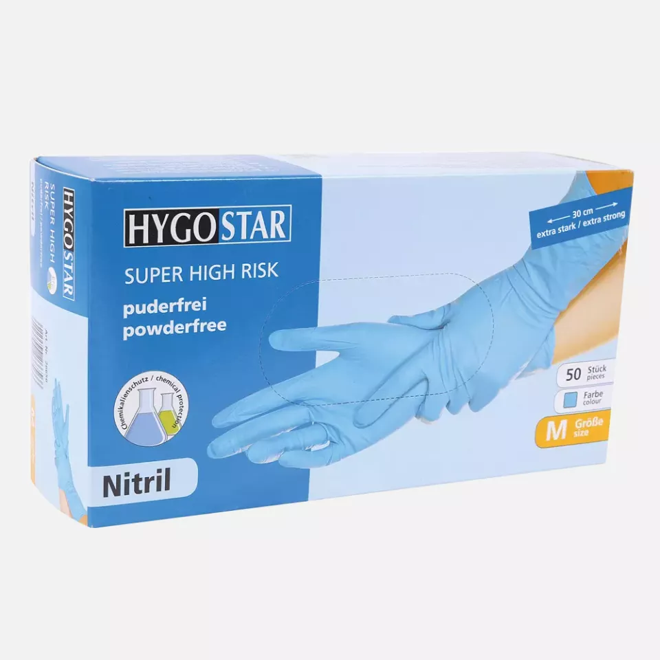 HygoStar 26606, Super High Risk Chemical Protection Gloves, Nitrile, image 5, gallery thumbnail