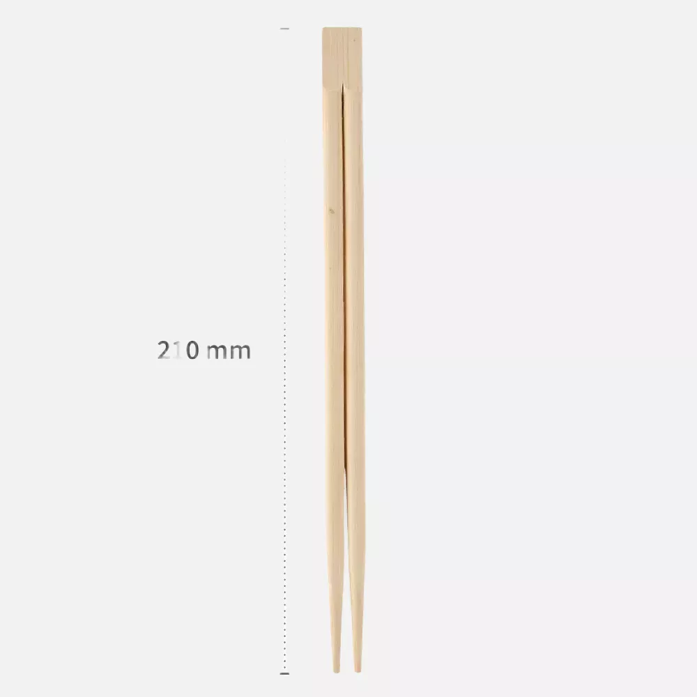 NATUREStar 38930, Organic Bamboo Chopsticks, 210 mm, Natural, image 3