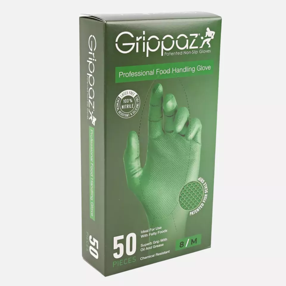Franz Mensch 270802, Power Grip Nitrile Gloves, Powder-Free, image 5, gallery thumbnail