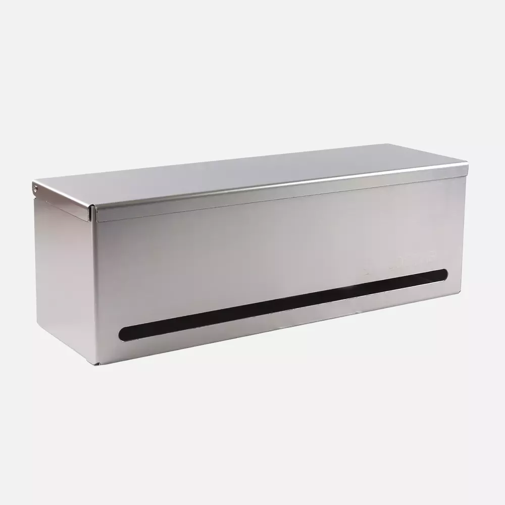 HygoStar 88944, Stainless Steel Dispenser for Aprons and Garbage Bags, image 1