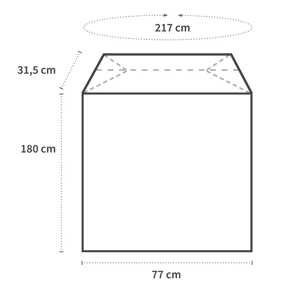 HygoStar 52202, HDPE Covers, 1800 x 770 mm, Transparent, image 6