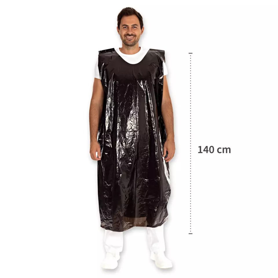 HygoStar 23613, LDPE Aprons, 30 my, image 4, gallery thumbnail