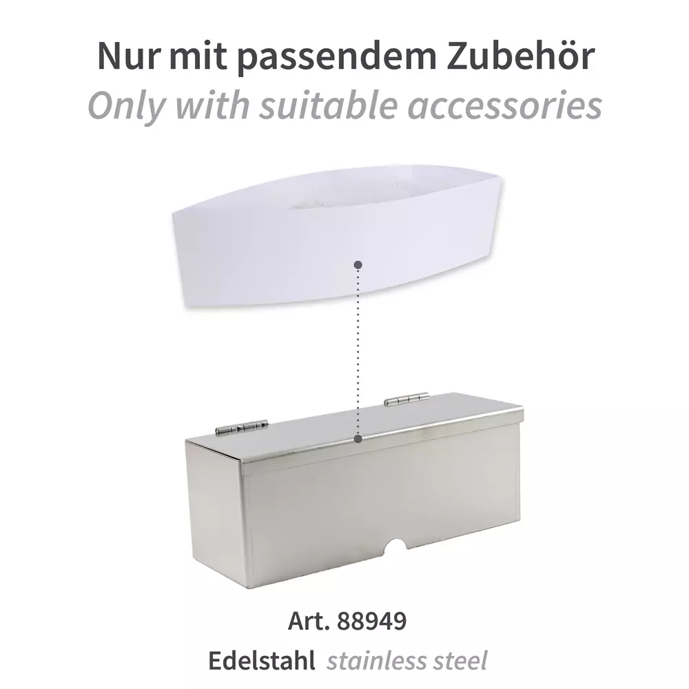 HygoNorm 1058, Service Paper Forage Hats, White, image 4