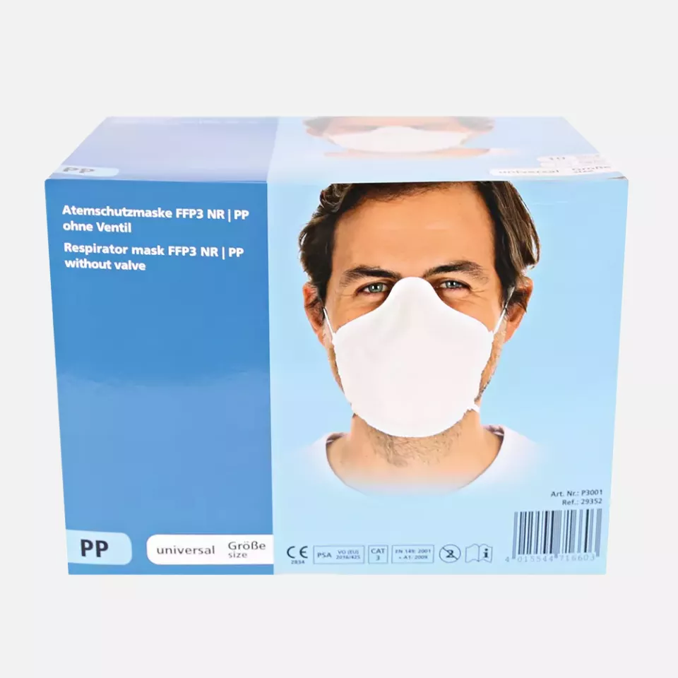 Franz Mensch 29352, FFP3 NR PP Respirators, Cup-Shaped, image 4, gallery thumbnail