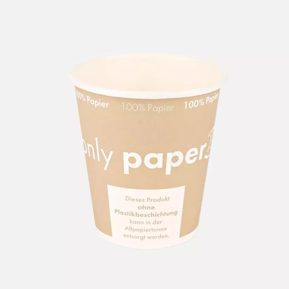 NATUREStar 403103, Organic Paperboard Coffee Cups, 250 ml / 10 oz, ø 90 mm, image 1, gallery thumbnail