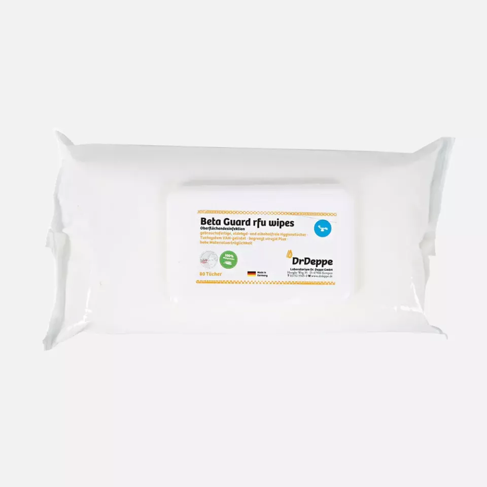 Franz Mensch 31541, BetaGuard RFU Non-Alcoholic Cellulose Surface Disinfection Wipes, image 1, gallery thumbnail