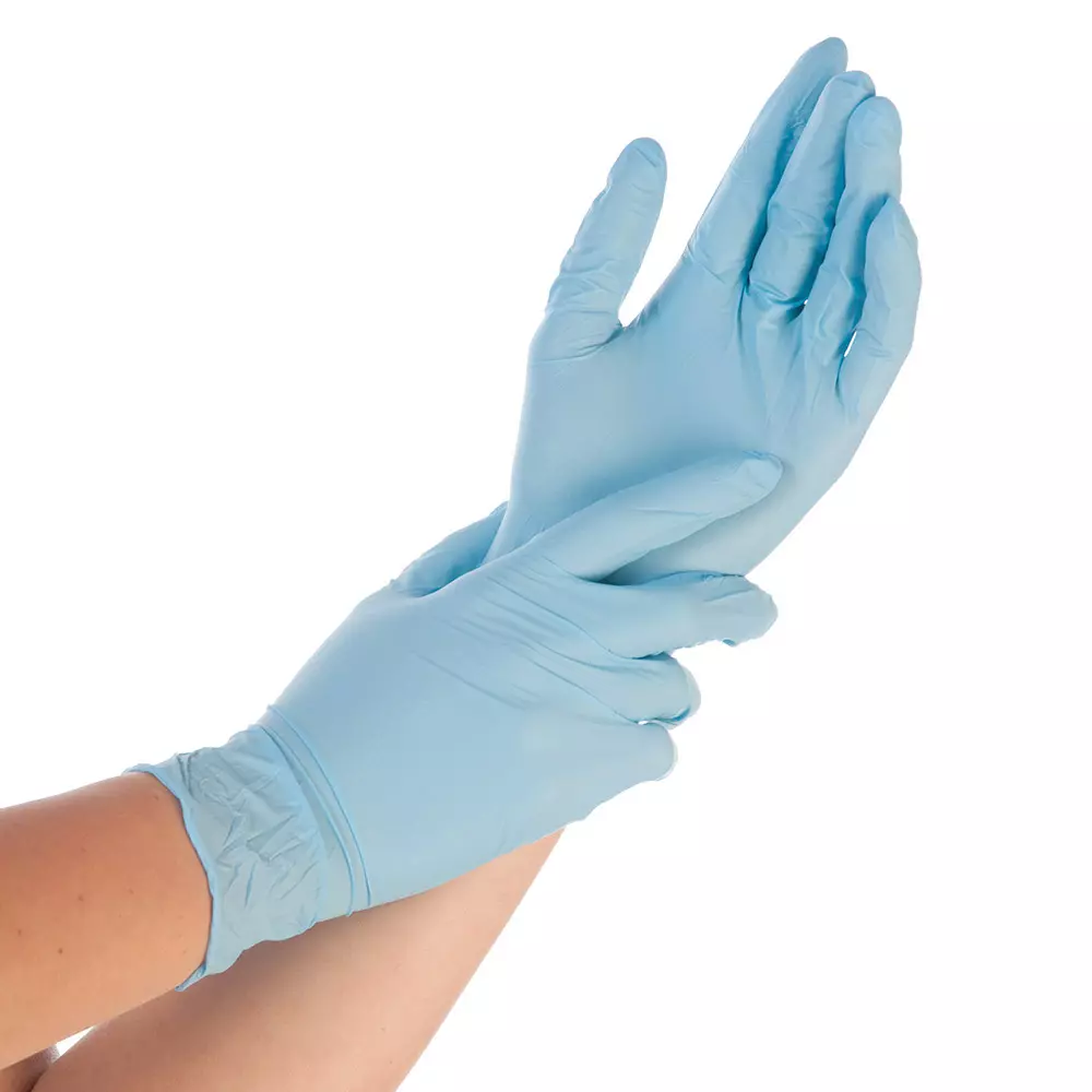HygoStar 27006, Extra Safe Nitrile Gloves, Powder-Free