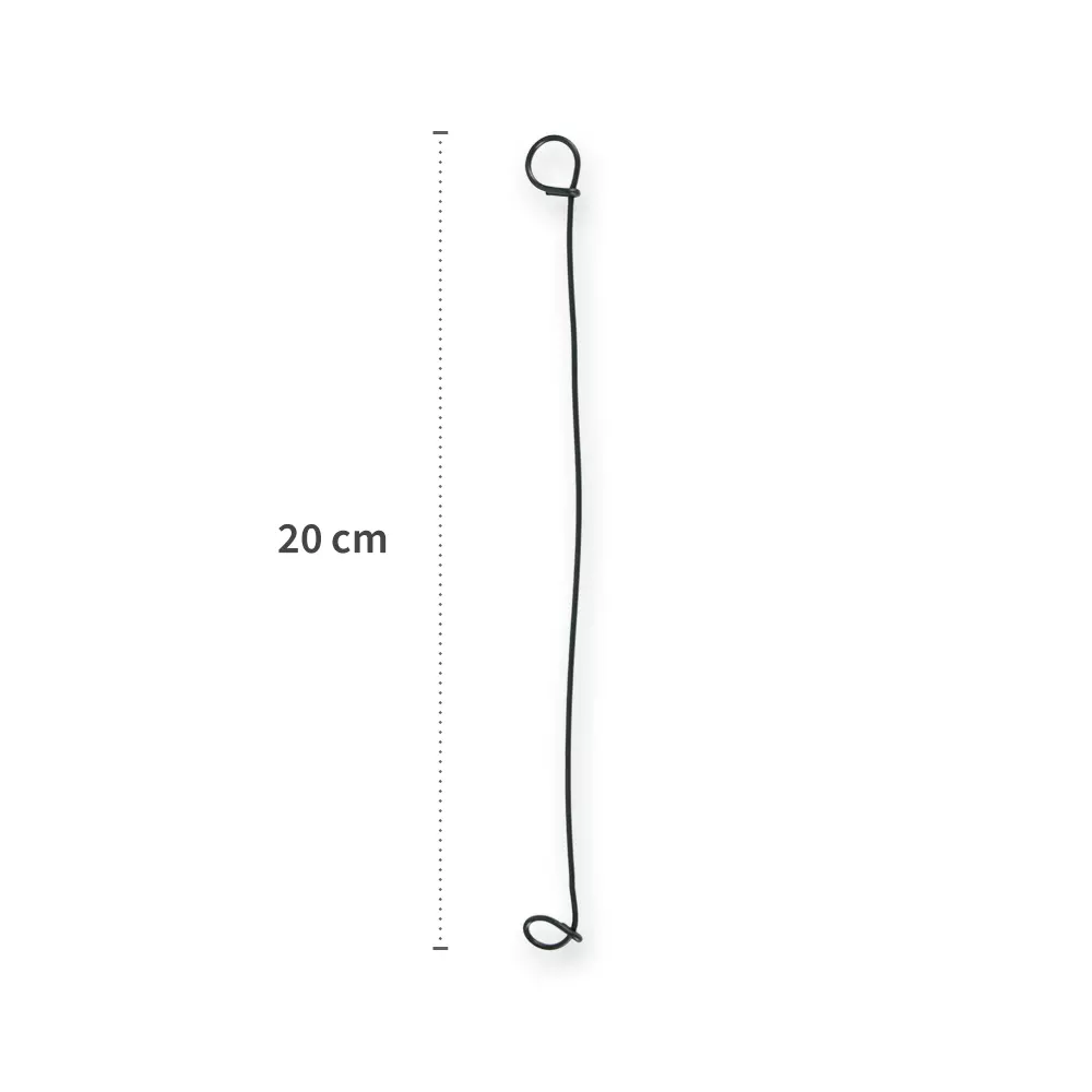 Franz Mensch 32301, Wire Waste Bag Fasteners, 200 mm, Green, image 3