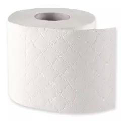HygoClean 30425, 3-Ply Cellulose Toilet Paper, Small Roll, White