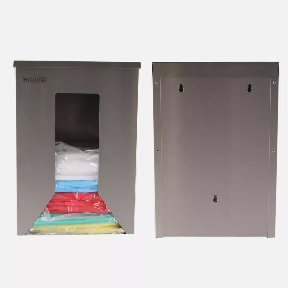HygoStar 88938, Stainless Steel Gown and Coverall Dispenser, image 2, gallery thumbnail