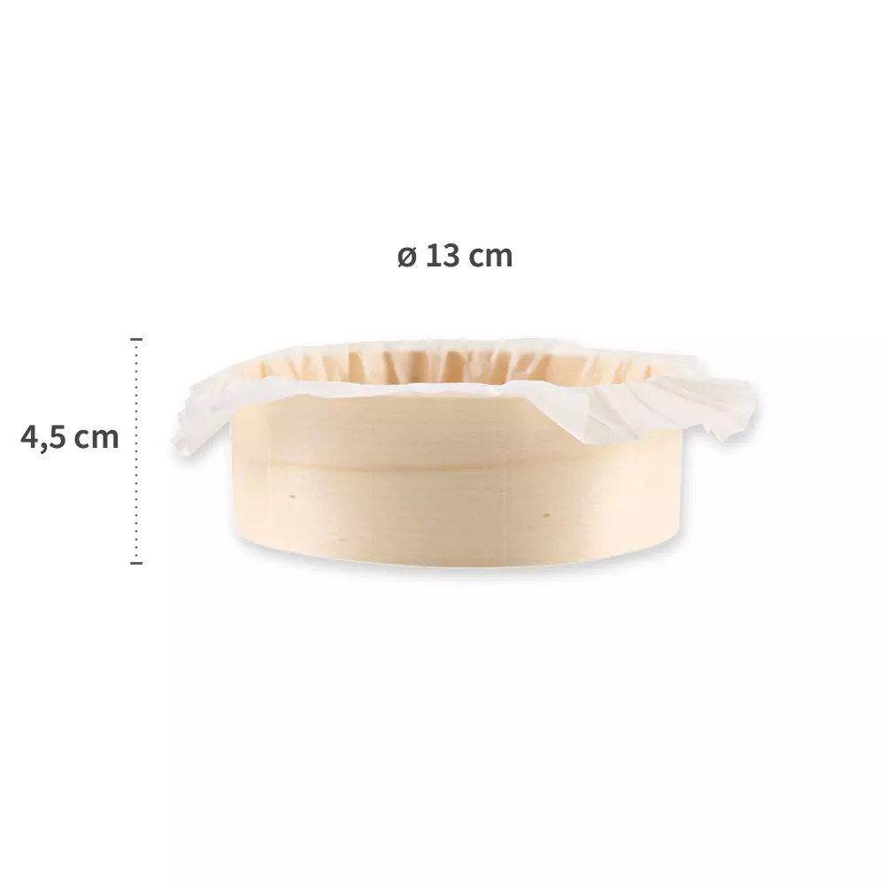 Franz Mensch 38990, Wooden Ring Baking Tins, with Inlay, 130/45 mm, Silicone Coating, image 3