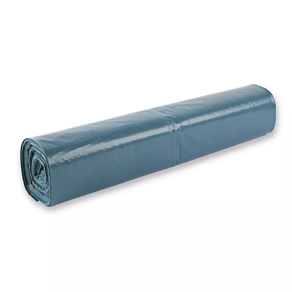 HygoClean 32556, Light LDPE Waste Bags, 120 l, Blue, Roll