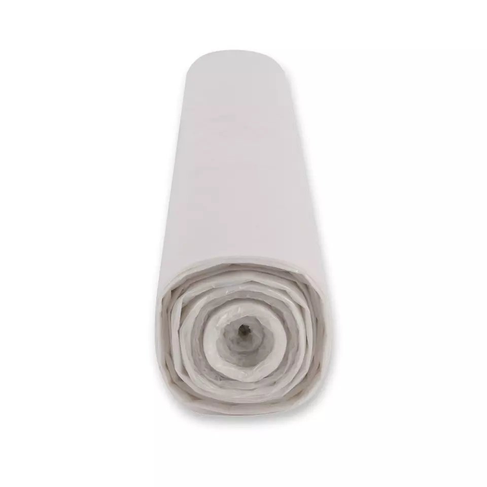 HygoClean 32999, Premium HDPE Waste Bags, 120 l, Transparent, Roll, image 4, gallery thumbnail