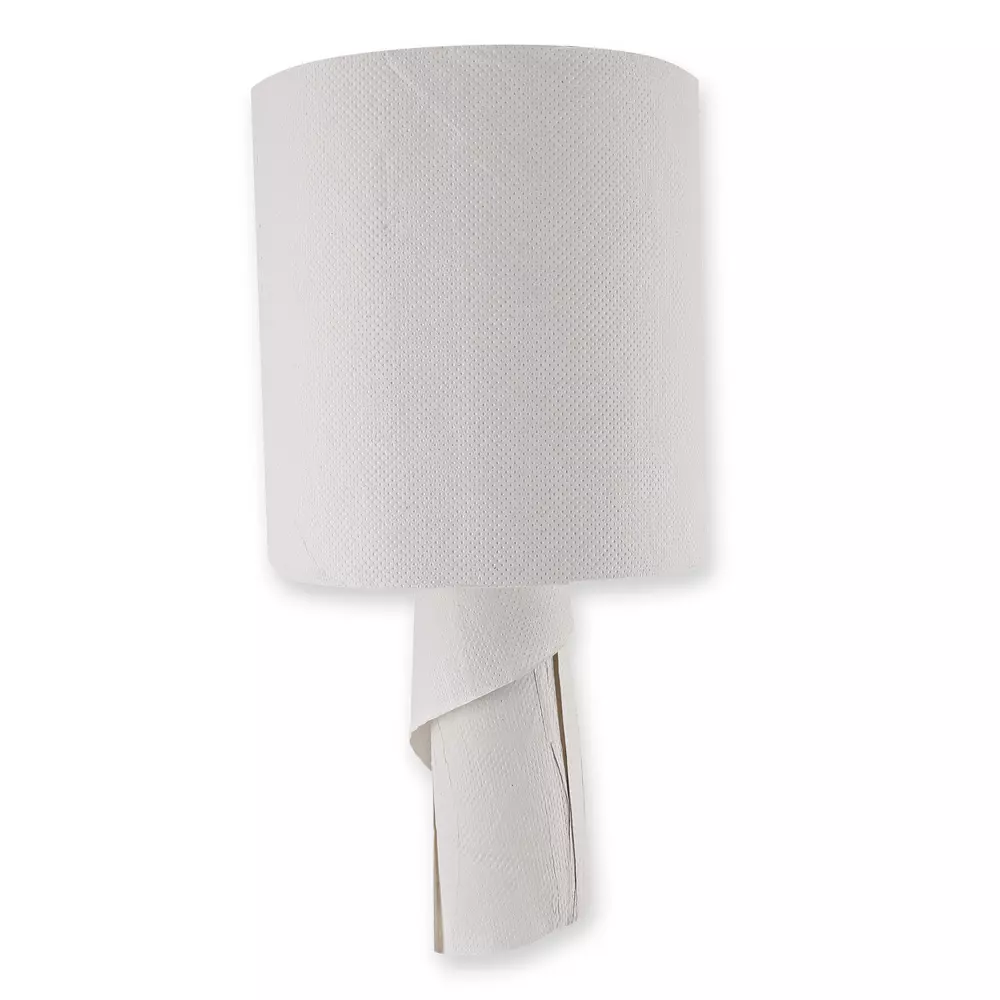 HygoClean 30417, 2-Ply Centerfeed Paper Towel Rolls, Recycled Paper, White