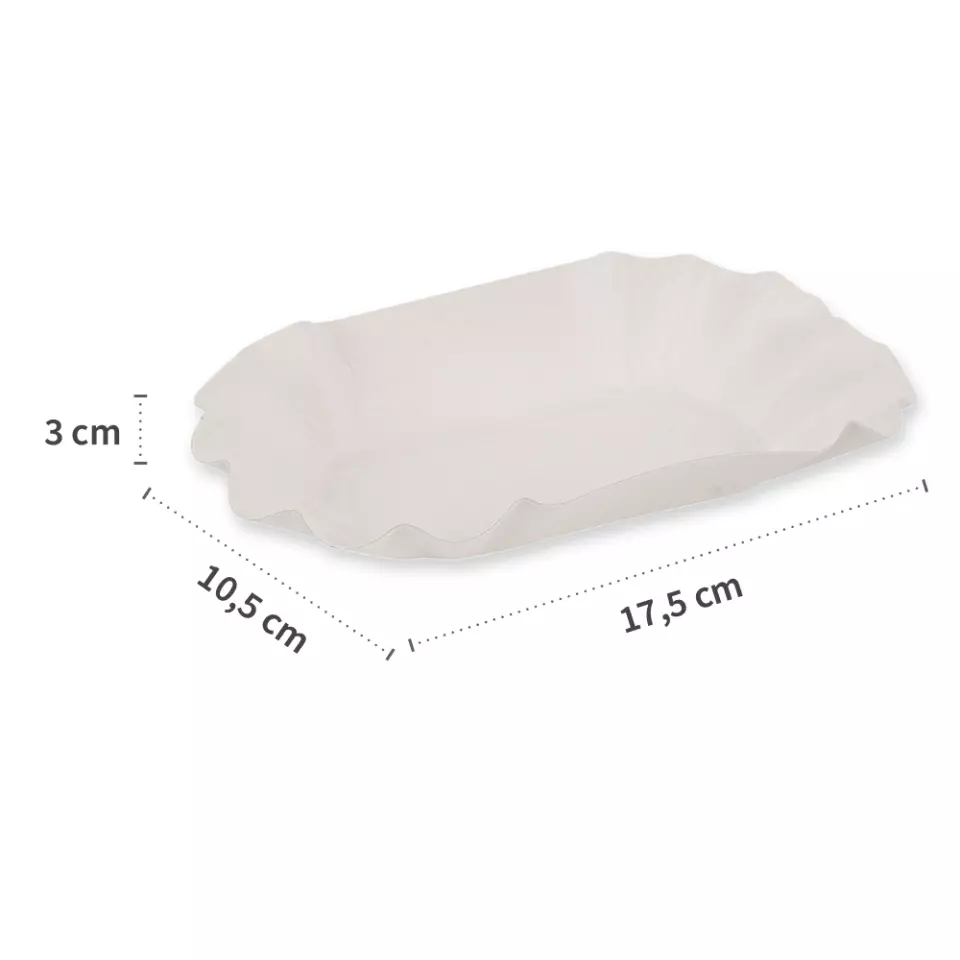Franz Mensch 415320, Ovale Karton-Pappschalen, 105 x 175 x 30 mm, FSC®-Mix, image 3, gallery thumbnail