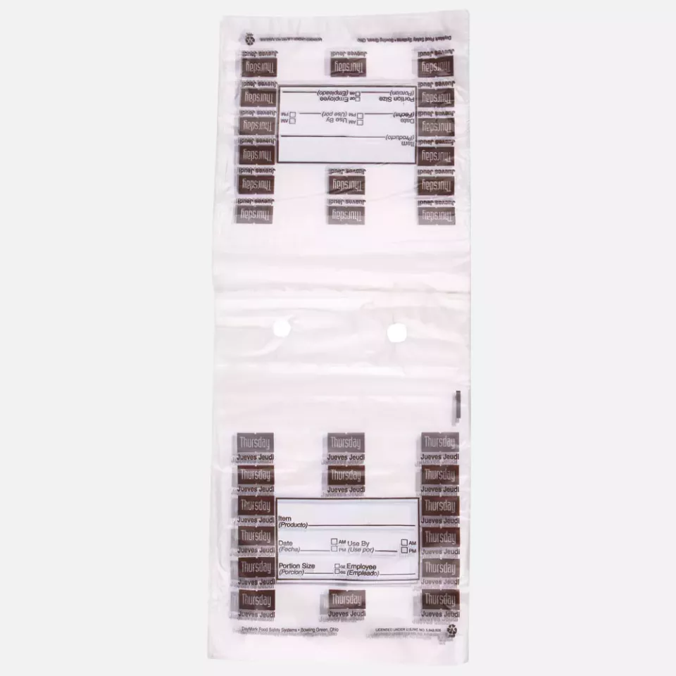 HygoStar 32254, Thursday HDPE Portion Bags, 165 x 178 mm, image 2, gallery thumbnail