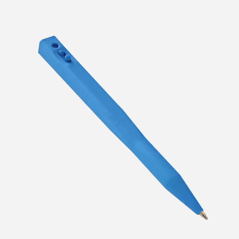 HygoStar 85404, Retractable Detectable Plastic Pen, Blue, image 1, gallery thumbnail