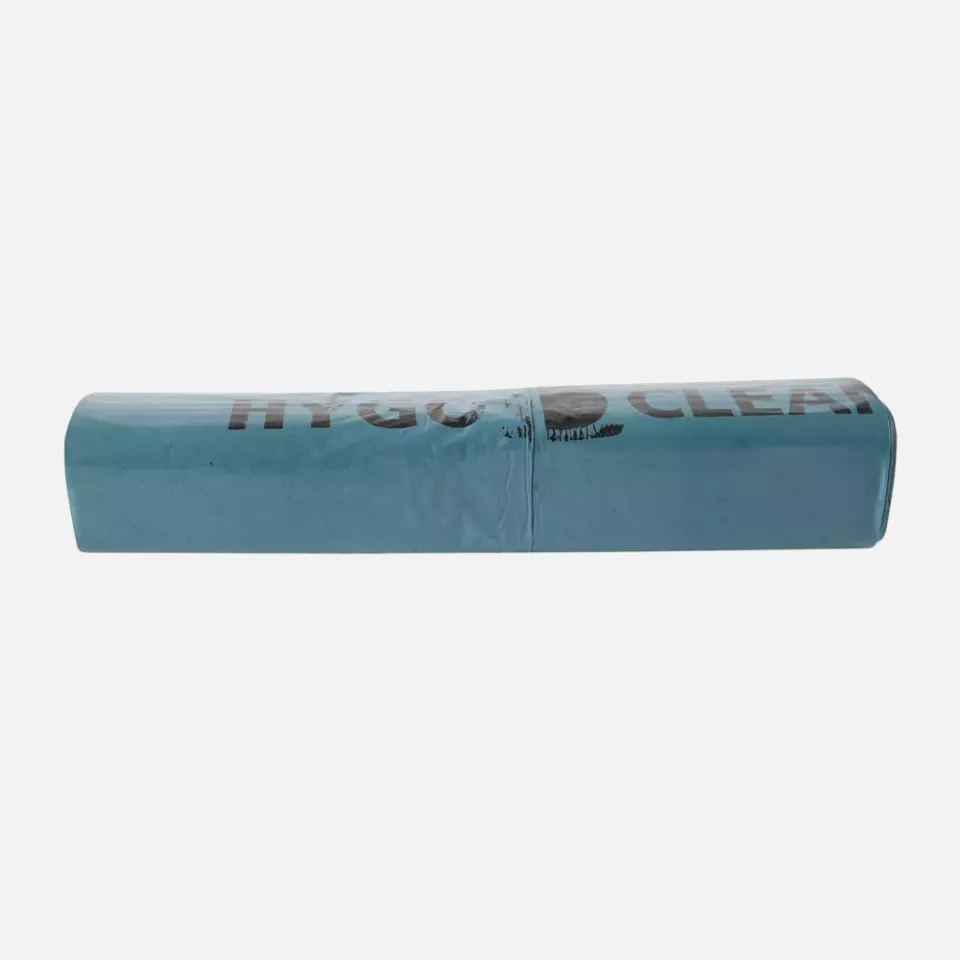 HygoClean 32656, Light LDPE Waste Bags, 70 l, Blue, Roll, image 3, gallery thumbnail
