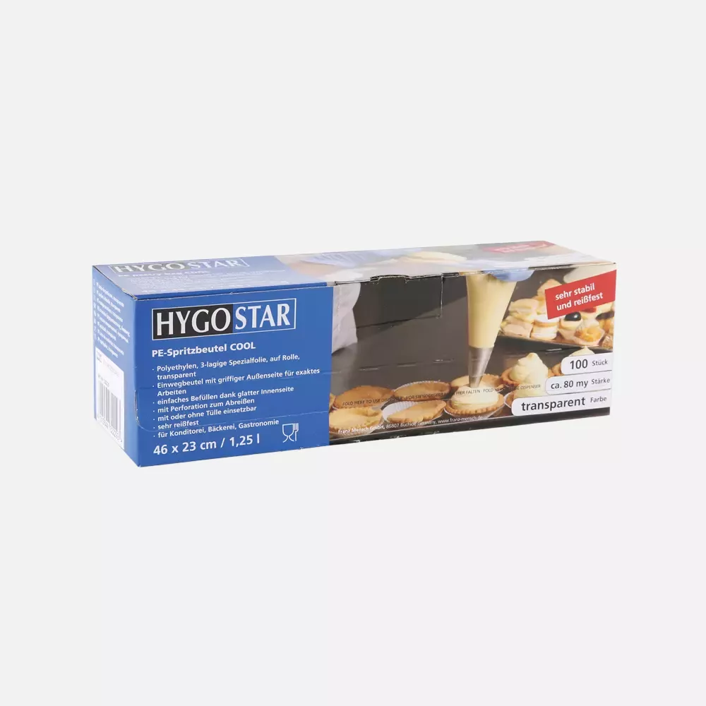 HygoStar 32229, Cool LDPE Pastry Tubes, 46 x 23 cm, Transparent, image 9