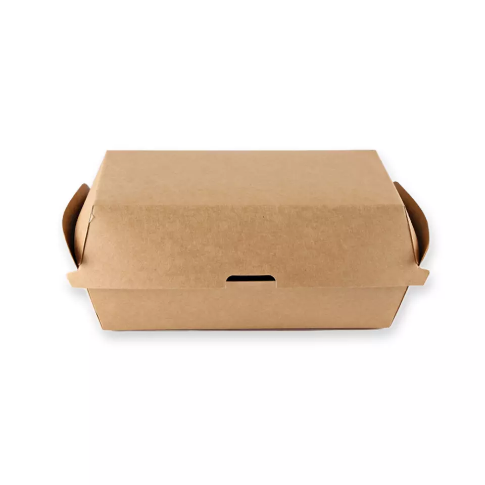 NATUREStar 416418, Club Sandwich Boxes, 177 x 91 x 85 mm, Kraft Paper/PLA, Organic, image 2, gallery thumbnail