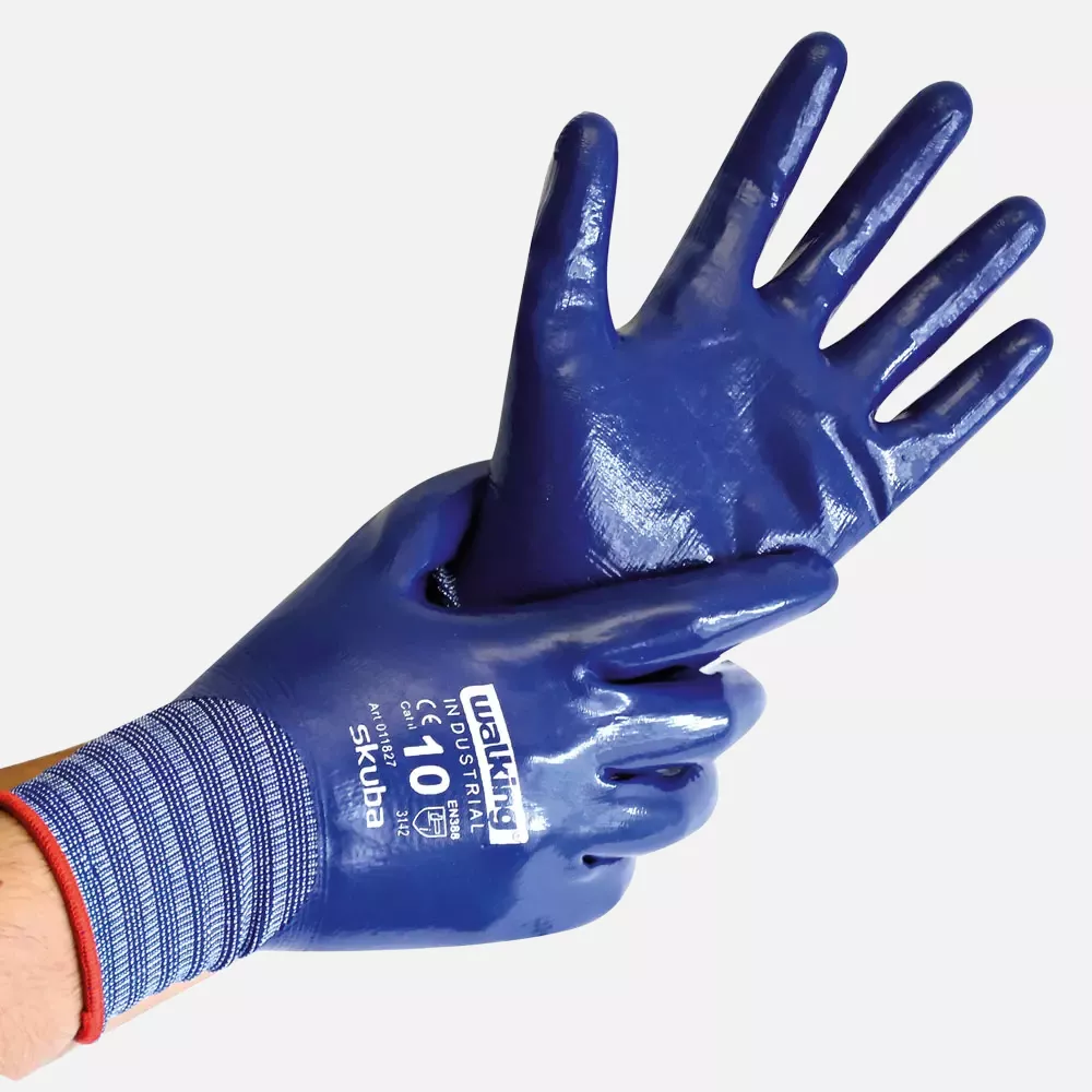 Franz Mensch 339123, Skuba nitrilbeschichtete Feinstrickhandschuhe, image 1