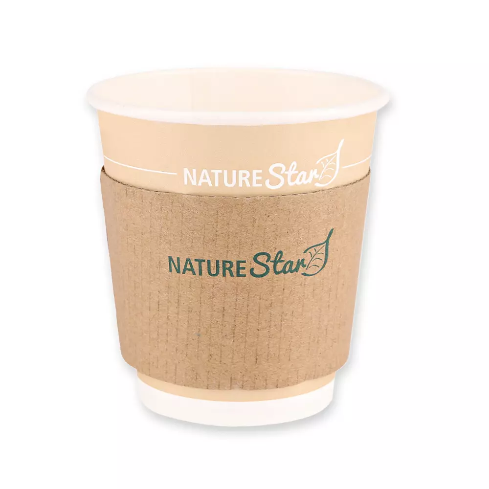 NATUREStar 40219, Karton-Bechermanschetten, 200 ml, image 2