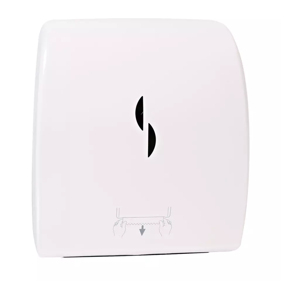 Franz Mensch 888721, Simply Eco Towel Roll Dispenser, Autocut, Plastic, image 1, gallery thumbnail
