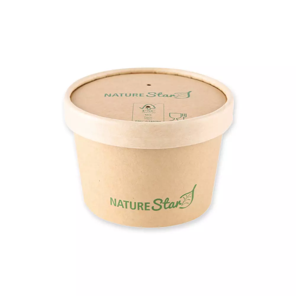 NATUREStar 417235, Minestrone Kraft Paper/PE Soup Cups, 200 ml, ø 97 mm, 60 mm, FSC®-mix, image 8