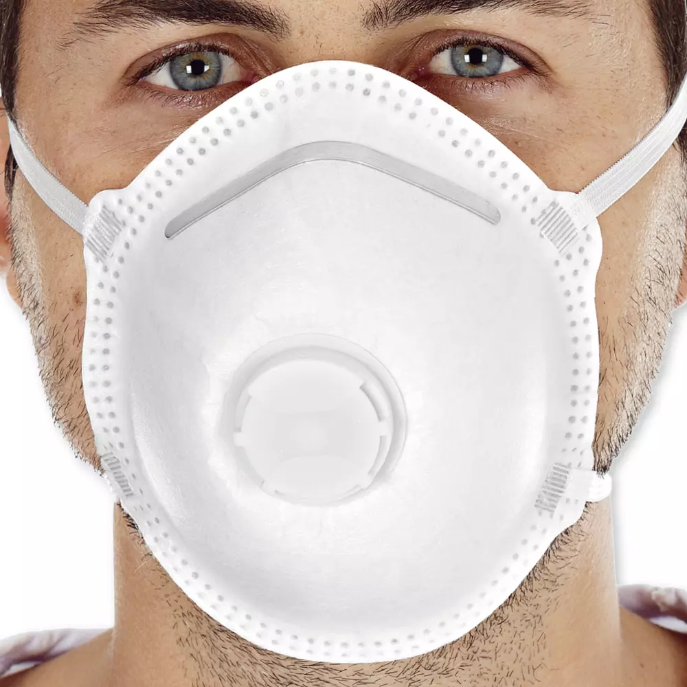 HygoStar 2933, FFP2 NR PP Respirators, with Valve, Cup-Shaped, image 6