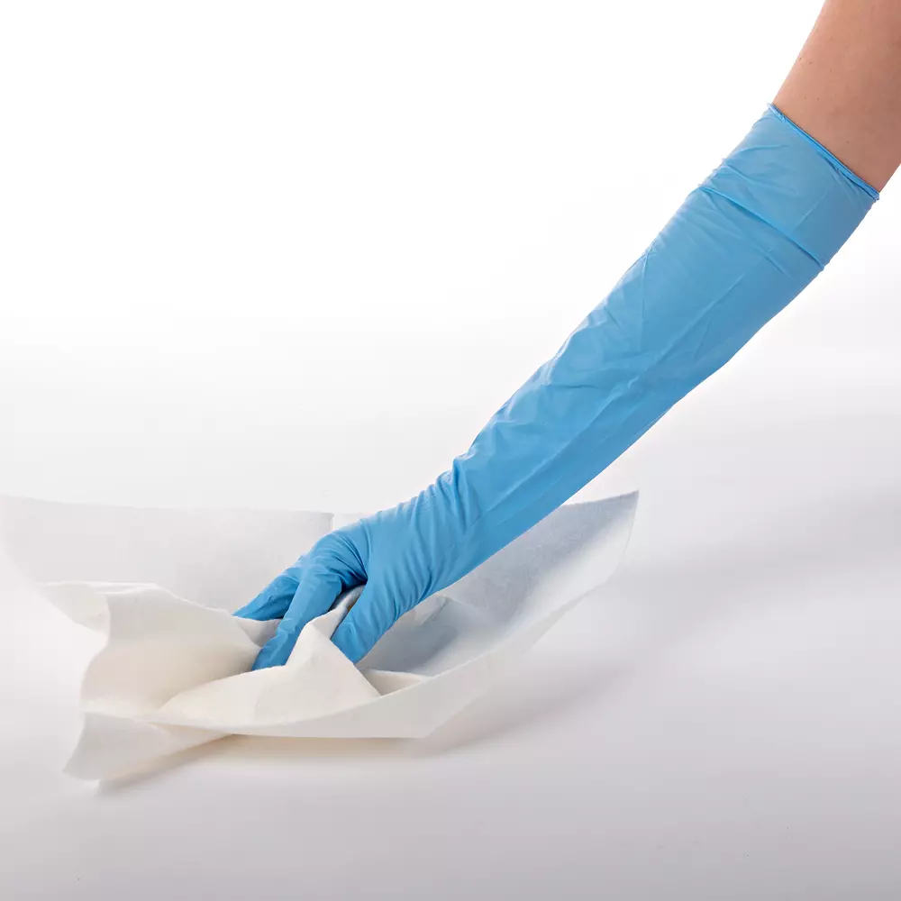 HygoStar 270031, Extra Safe Superlong Nitrile Gloves, Powder-free, image 4