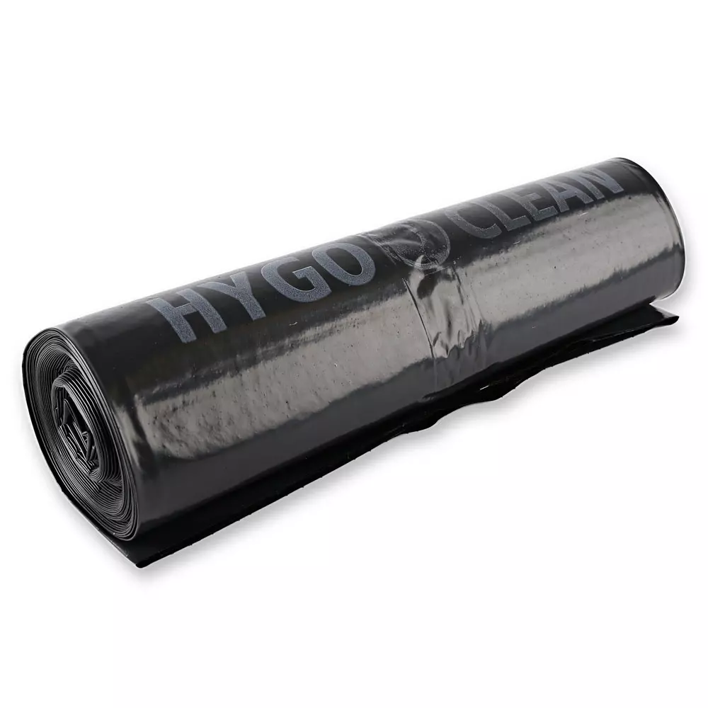 HygoClean 32333, Premium LDPE Waste Bags, 240 l, Black, Roll, image 1
