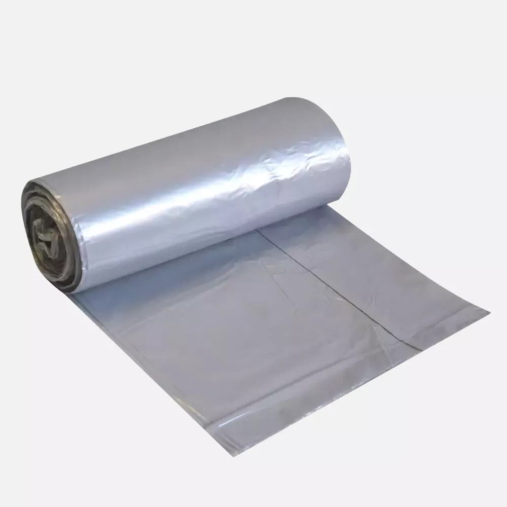 HygoClean 32992, HDPE Garbage Bags, 20 l, Grey, Roll, image 2