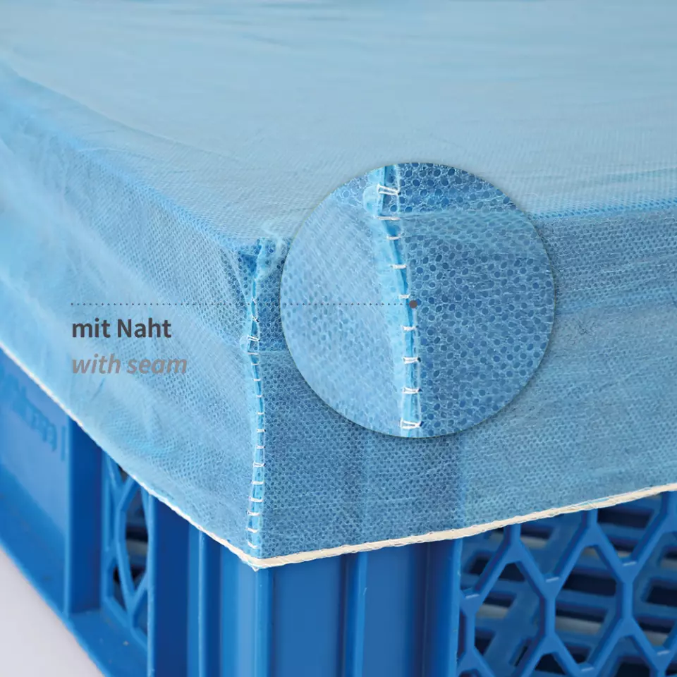 HygoStar 521060, PP Covers with Seam, 730 x 680 mm, Blue, image 3, gallery thumbnail