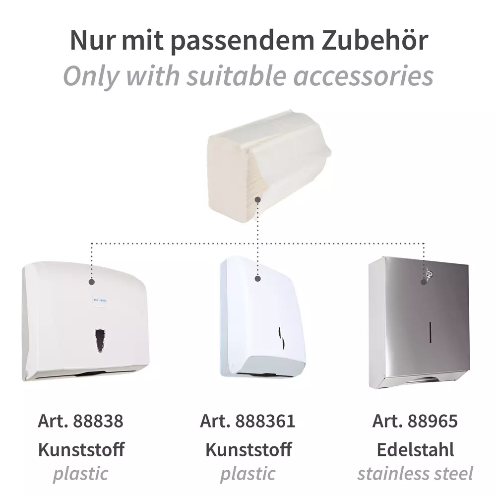 HygoClean 30408, 2-Ply Paper Hand Towels, Interfold, Bright White, image 6