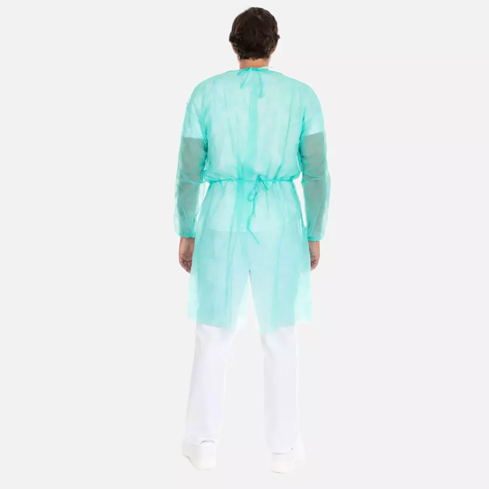 HygoNorm 277509, Eco PP Gowns with Elastic Wrist Bands, image 5