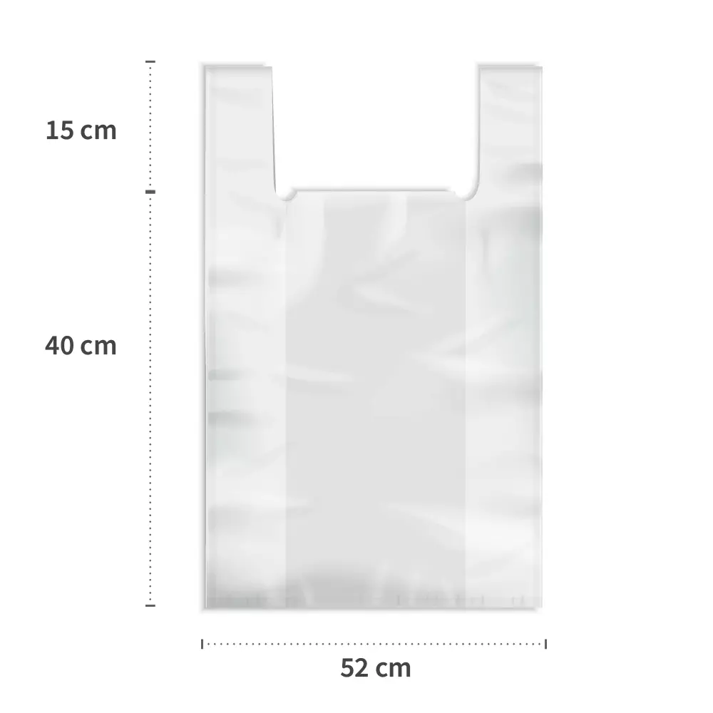 HygoClean 32988, HDPE Garbage Bags with Handle, 18 l, Transparent, Roll, image 5