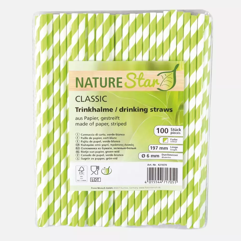 NATUREStar 421070, Classic Paper Straws, FSC®-mix Organic, image 3