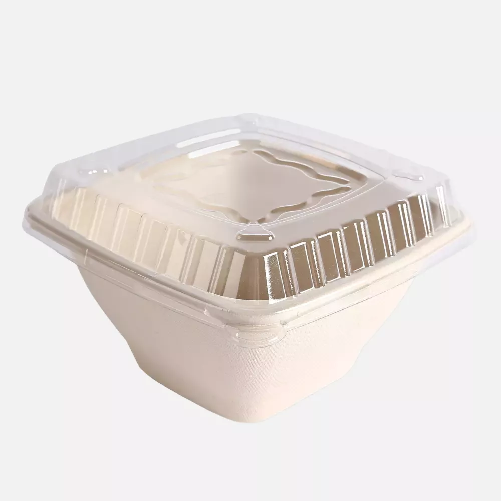 NATUREStar 411775, Organic Square Bagasse Trays, 180 x 90 mm, 1.25 ml, image 3