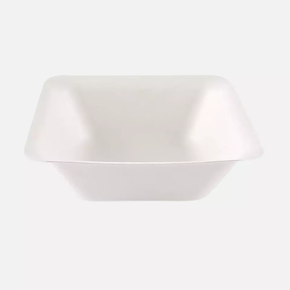 NATUREStar 411900, Eleganza Organic Bagasse Trays, 165 x 55 mm, 900 ml, image 1, gallery thumbnail